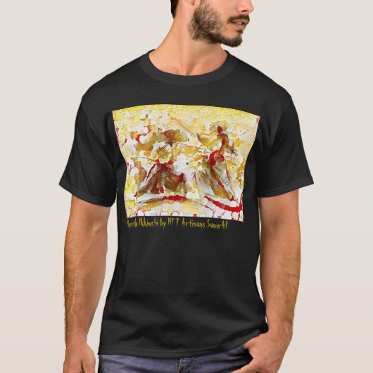 Ogonshokikkiuchi – アーティスト – NFT Artisan SamurAI Tシャツ (正面)