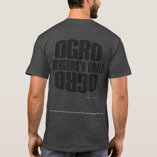 Ogro Alfa Tシャツ (裏面)