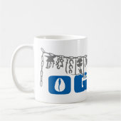 Ogum Achaba コーヒーマグカップ (左)