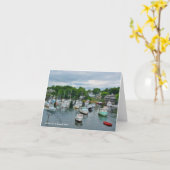 Ogunquit、メインのパーキンズの入江 カード (黄色い花)