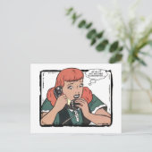 Ohいいえ! ない別のテレマーケター ポストカード (スタンド正面)