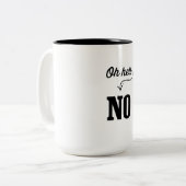 Ohいいえ ツートーンマグカップ (正面左)