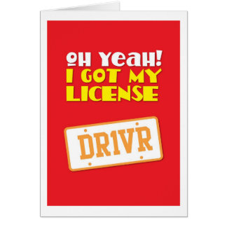 Ohええ! 私は私の免許証を得ました! DR1VER