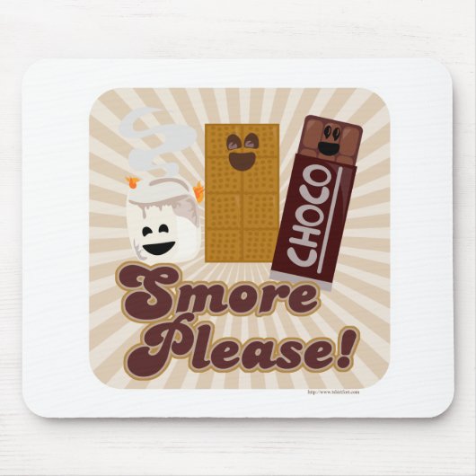 Ohお願いしますSmore! マウスパッド (正面)
