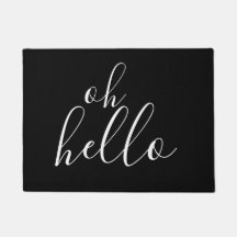 Ohこんにちは玄関マット
