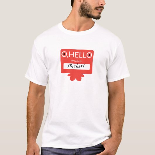 Ohこんにちは私の名前はミハエルです Tシャツ (正面)