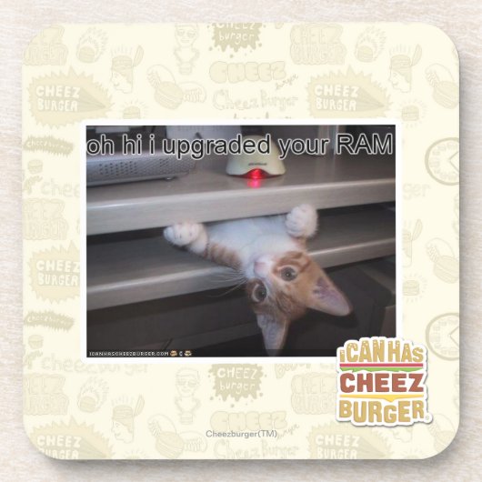 ohこんにちは私はあなたのRAMを改善しました コースター (正面)