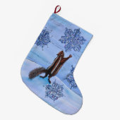 Ohそう近い! ラージクリスマスストッキング (正面 (吊り時))