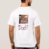 Ohそしてパパか。 Tシャツ (裏面)