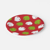 Ohどんなおもしろい! クリスマス鐘の紙皿 ペーパープレート (アングル)