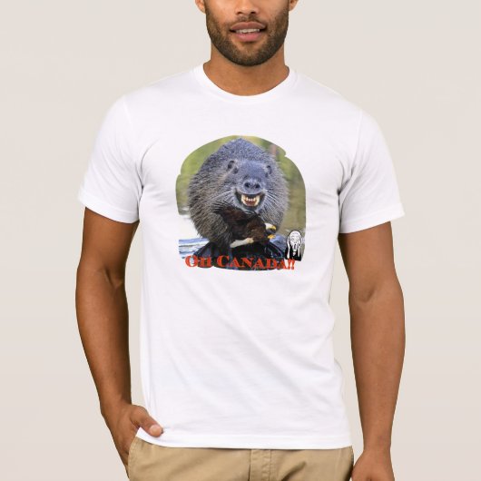 Ohカナダ!! Tシャツ (正面)