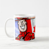 OhカナダEH! コーヒーマグカップ (左)