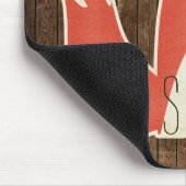 Ohキツネの為木効果のために マウスパッド (コーナー)