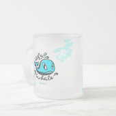 Ohクジラ フロストグラスマグカップ (正面左)
