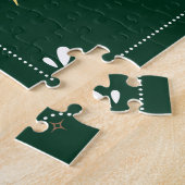 Ohクリスマスツリーのパズル20x20 ジグソーパズル (側面)