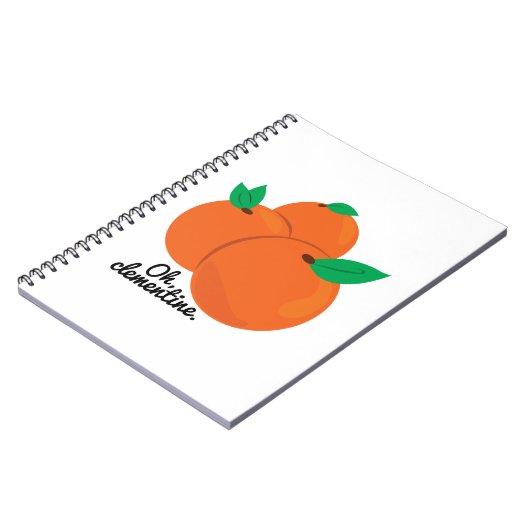 Ohクレメンタイン ノートブック (左側)