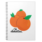 Ohクレメンタイン ノートブック (正面)