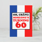 Ohクレープ、誰か回転60招待 招待状 (スタンド正面)