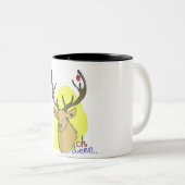 ohシカの…マグ ツートーンマグカップ (正面右)