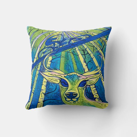 Ohシカ クッション (裏面)