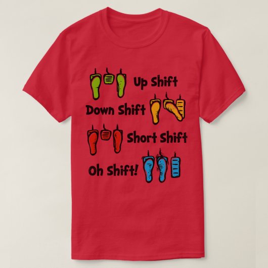 Ohシフト Tシャツ (デザイン正面)