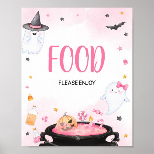 Ohシートグウルハロウィーンベビーシャワーフード ポスター (正面)