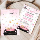 Ohシートグウルハロウィーンベビーシャワー 招待状