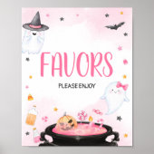 Ohシートグウルハロウィーンベビージャーシャワーの好意 ポスター (正面)