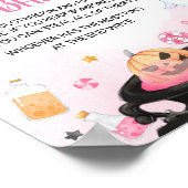 Ohシートグウルハロウィーン言わないベビー ポスター (角)