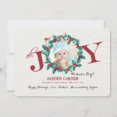 OHジョイホリデーフォトバースアナウンス シーズンカード (正面)