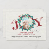 OHジョイホリデーフォトバースアナウンス シーズンカード (正面/裏面)