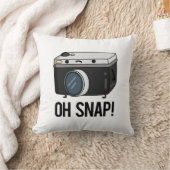 OHスナップカおもしろいメラのパン クッション (ブランケット)