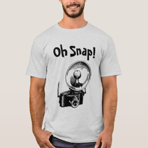 Ohスナップヴィンテージカメラ Tシャツ