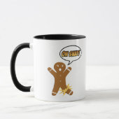 Ohスナップ! おもしろいなクリスマスのマグ マグカップ (左)