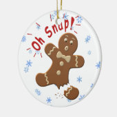 Ohスナップ セラミックオーナメント (左)