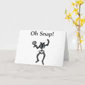 Ohスナップ! (骨組) カード (黄色い花)