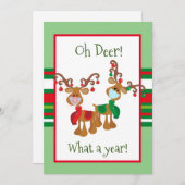 OHディアクリスマストナカイ顔マスク2021 シーズンカード (正面/裏面)