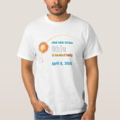 OHトータル太陽のEclipse 2024 Tシャツ (正面)