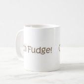 Ohファッジ! コーヒーマグカップ (正面左)