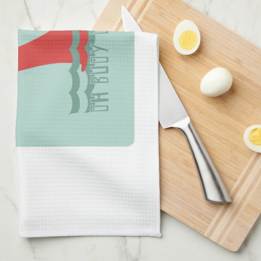 Ohブイ! キッチンタオル (四つ折り)