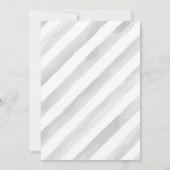 Ohベビーは性を明らかにしますパーティの招待状を振りかけます 招待状 (裏面)