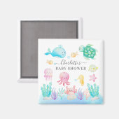 OHベビーアンダーザシーベビーシャワー マグネット (正面/裏面)