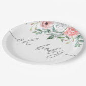 OHベビー、ベビーシャワーパーティーはナプキンを供給 ペーパープレート (アングル)