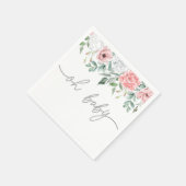 OHベビー、ベビーシャワーパーティー用品 スタンダードカクテルナプキン (角)