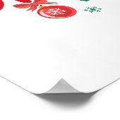 Oh何おもしろい-フェスティバルホリデーポスター ポスター (角)