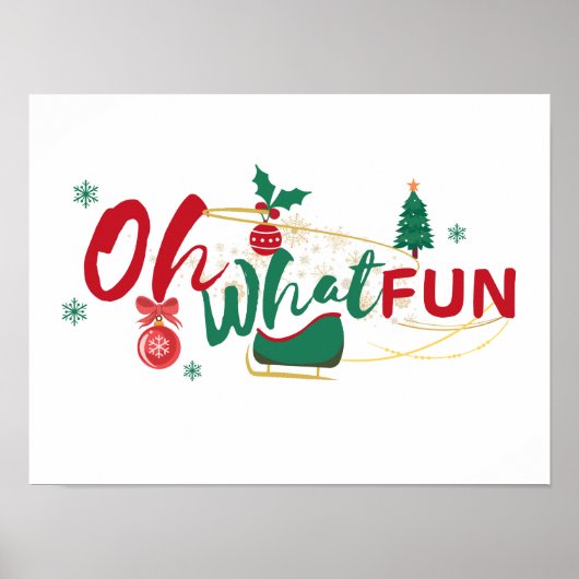 Oh何おもしろい-フェスティバルホリデーポスター ポスター (正面)