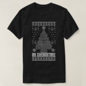 Oh化学クリスマスクリスマス周期表化学T Tシャツ (デザイン正面)