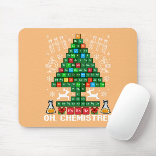 Oh化学クリスマス化学サイエンス周期 マウスパッド (マウス)