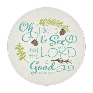 Oh味と参照ホリデーガラス切断ボード カッティングボード