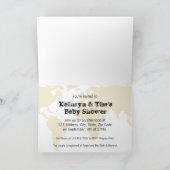 Oh場所行きます! -ベビーシャワーの招待状 招待状 (内部)